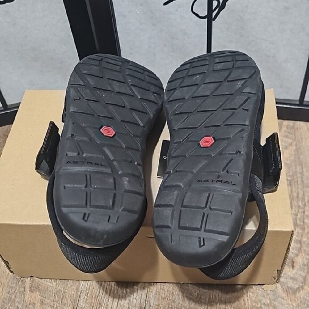 Astral Black Webber Sandals Size 9 New - Picture 10 of 13